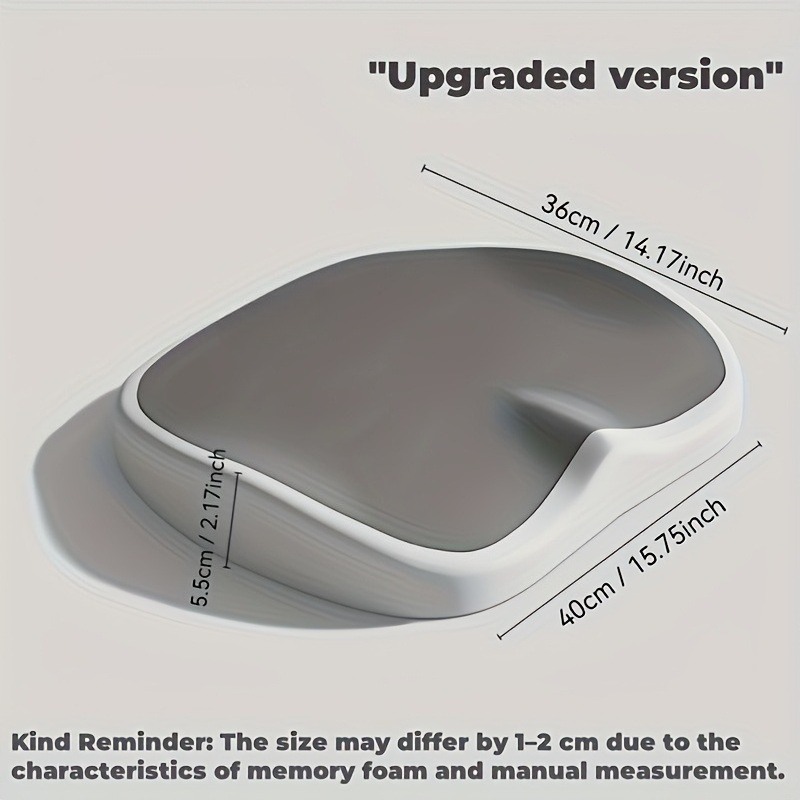 Ergonomic Memory Foam Seat Cus - Office Chair Cushion recension och pris