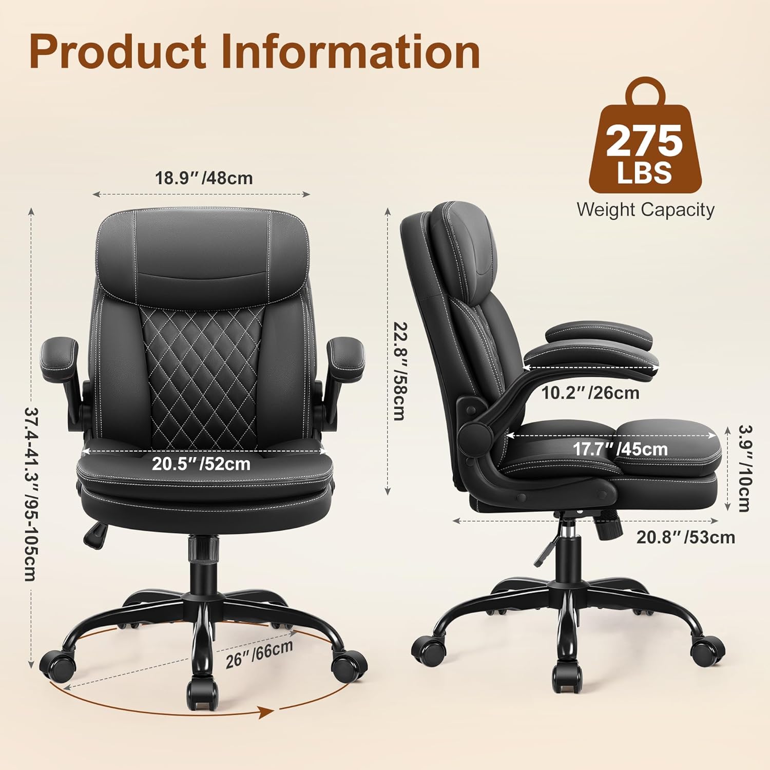 Ergonomic Office Chair with Do - Office Chair Cushion recension och pris
