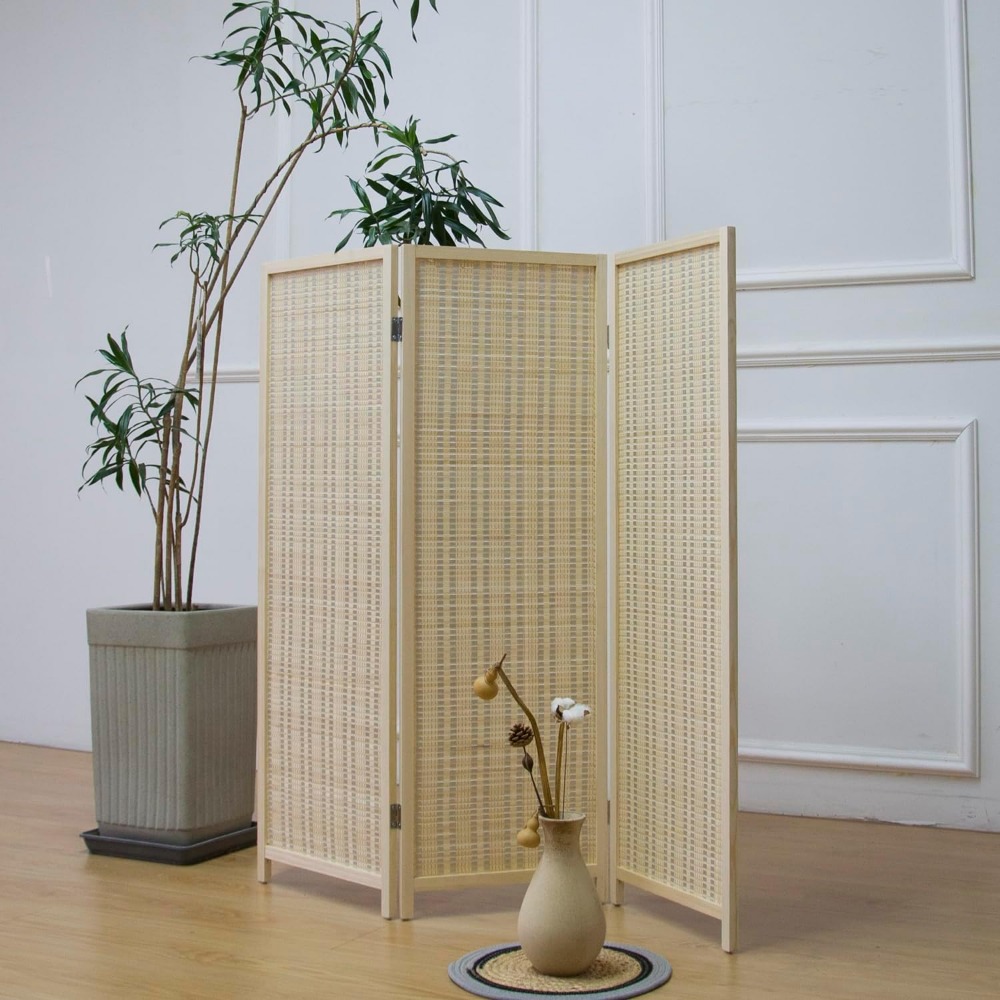 3 Panel Short Room Divider Scr - Partition Screen Divider recension och pris