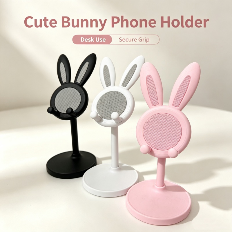 Cute Bunny Phone Stand Adjusta - Standing Desk recension och pris