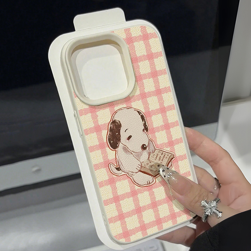 Cute Vintage Book Dog Litchi P - Bookshelf recension och pris