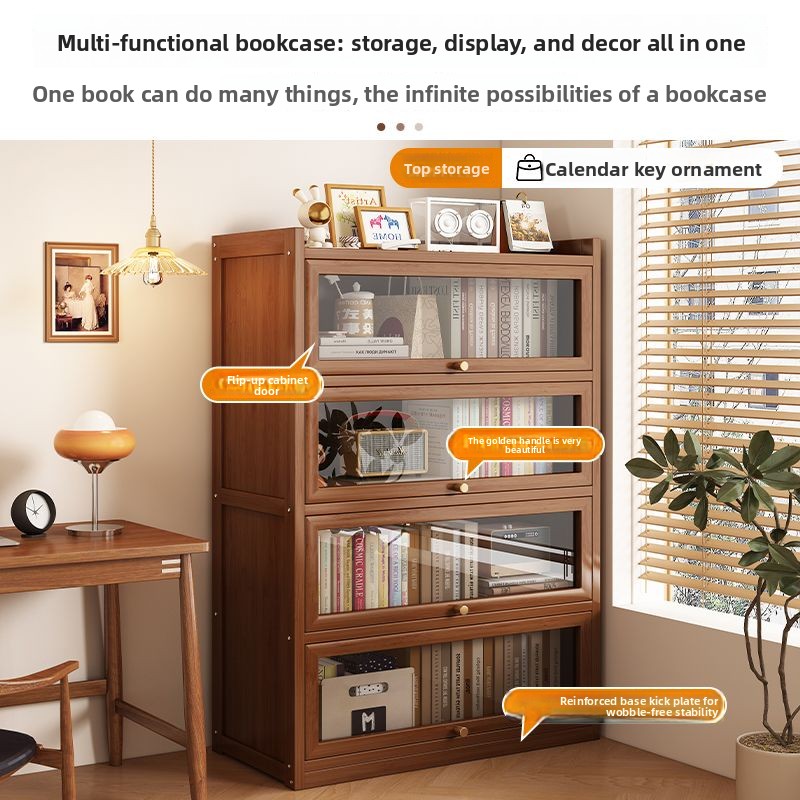 Multi-functional BambooBookcas - Bookshelf recension och pris