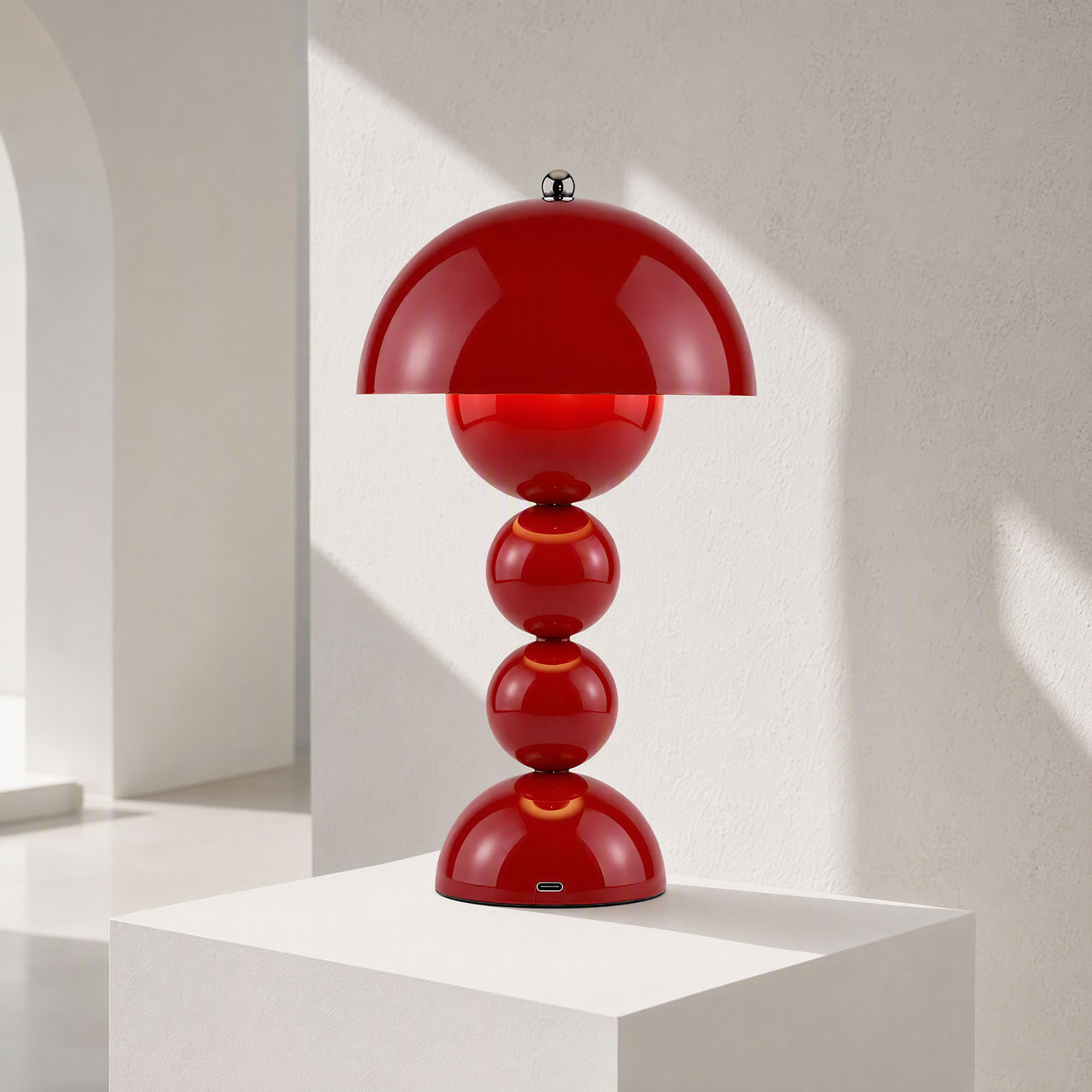 Vintage Mushroom Table Lamp US - Desk Lamp recension och pris