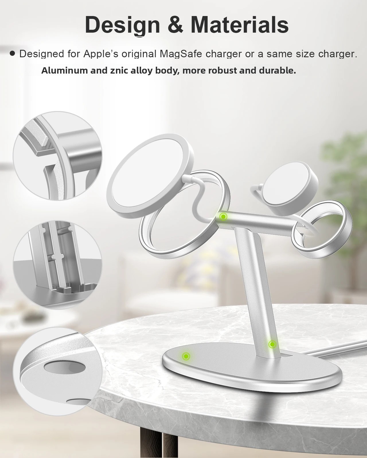 EWA 2-in-1 Desktop Phone Stand - Standing Desk recension och pris