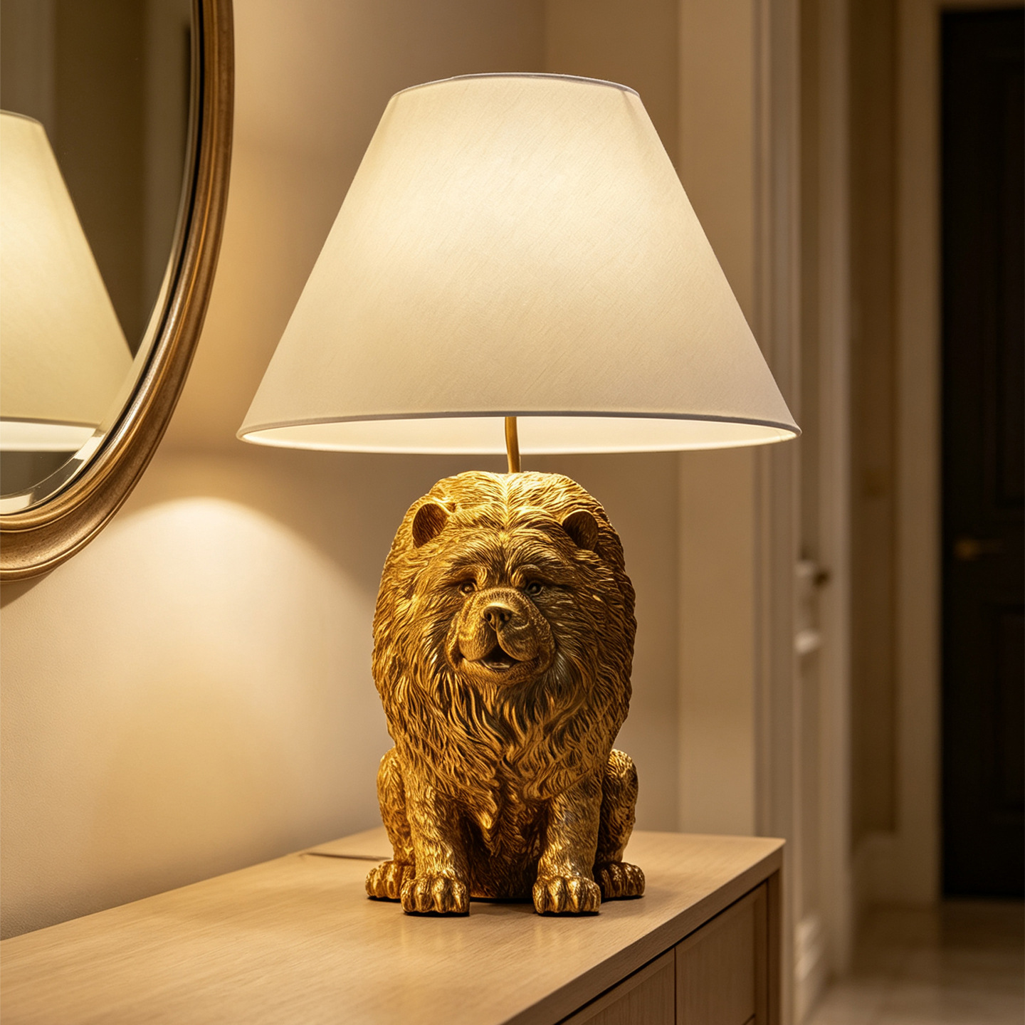 Creative Chow Chow Animal Resi - Desk Lamp recension och pris