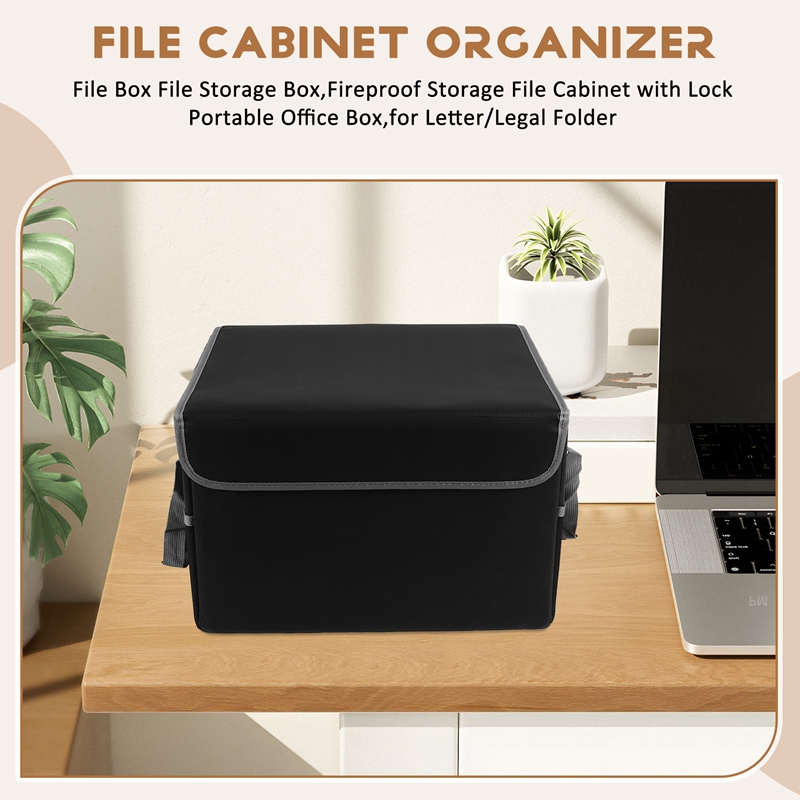 Fireproof File Box File Storag - File Cabinet recension och pris