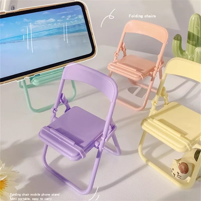 Cute Chair Phone Holder Stand  - Desk Organizer recension och pris