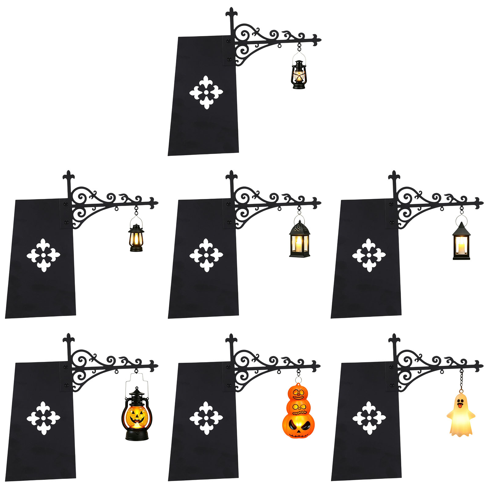 Bookshelf Lantern Iron Library - Bookshelf recension och pris